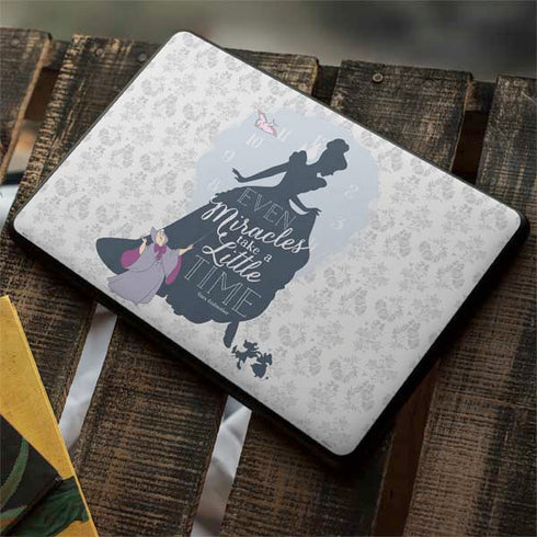 Disney Cinderella Miracles Take Time Silhouette Google Pixelbook Go Skin